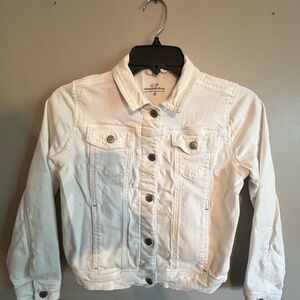 Vineyard Vines White Jean Jacket Classic Style